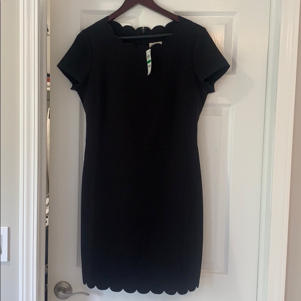 NWT Maison Jules Size L. Little Black Dress!